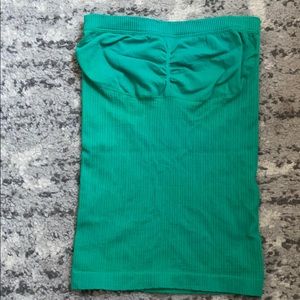Green tube top